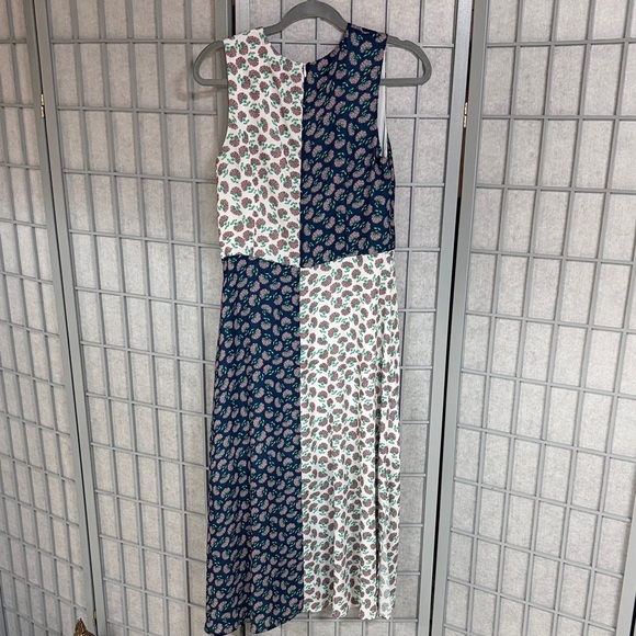 Tristan, Floral Patchwork Sleeveless Dress, Size 6 - Picture 3 of 4